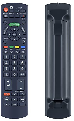 TCNOUMT N2QAYB000328 Telecomando di ricambio compatibile per Panasonic TV TX-L37S10E TX-L32S10E TX-L32X15E TX-LF26X10 TX-L26X10Y TX-L32X10Y TX-P50X10Y TX- L19X10EW TX-L26C10E TX-P50E TX-P50E 42S10 E