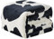 HOZY Coperta in pile di flanella con stampa di mucca, doppia dimensione, leggera, antistatica, super morbida, accogliente, coperta invernale in microfibra leggera, Cow 130x150cm