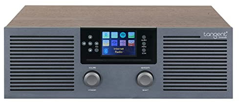TANGENT Radio Fem Gunmetal Noyer veritable