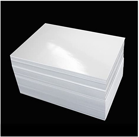 MSEURO Doppelseitiges, hochglänzendes Fotopapier im A4-Format for Tintenstrahldrucker, 120 g, 140 g, 160 g, 200 g, 240 g, 260 g, 280 g, 300 g, Menüalbum, beschichtetes Papier Lucky (Color : 200g 50 s