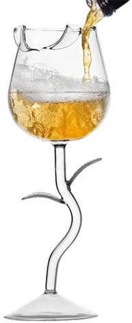 Copa de vino de flores, copas de champán resistentes al calor, copa de vino creativa, suministros de bebida seguros para celebraciones, bodas, reuniones, compromisos, reuniones