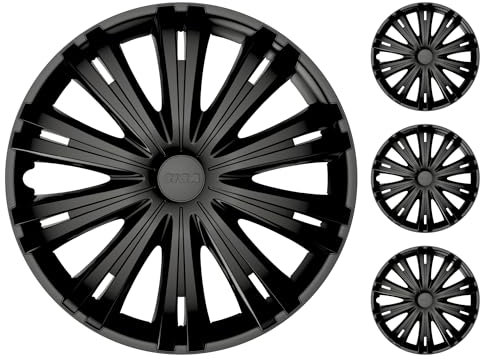 M MOTOS Set di 4 Copricerchi 14 pollici - Eliminate i graffi con questi copriruota flessibili e leggeri da 14 pollici. Facili da installare, non richiedono attrezzi e proteggono dallo sbiadimento!