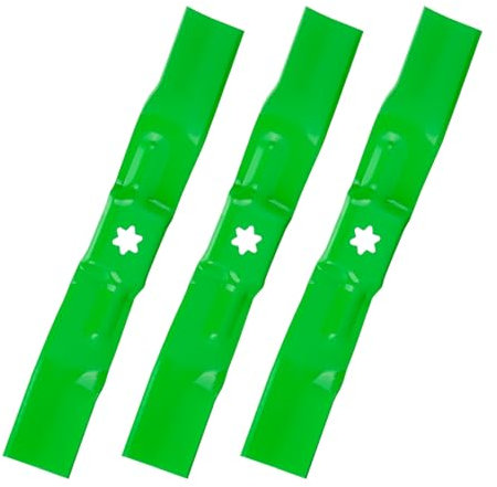 Youxmoto Mähmesser passend für Cub Cadet 942-05067 19A30016 Mulchen, 127 cm, Schnittdeck-Mulch-Set, 3 Stück