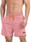 Ougelebo Badehose Herren Badeshorts Herren Kurz Schnelltrocknend Badehosen Männer Schwimmhose Boardshorts mit Reißverschlusstasche pink XL