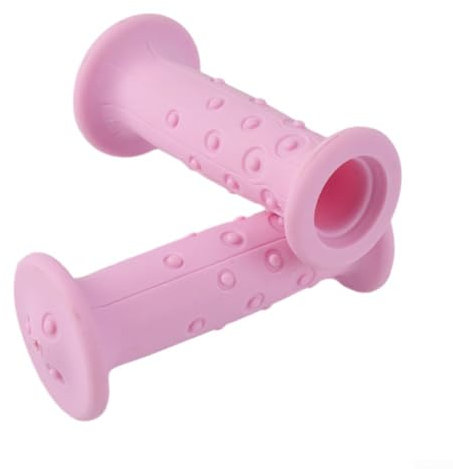 Manopole in gomma di alta qualità, 18 mm, adatte per bici BTWIN da bambini 14 16 (G133 per coppia rosa)