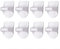 8 Pcs Spray Bottle Holder Cabinets Organize Adhesive Hooks Hanger Rack Abs Spray Bottle Retainer Decorative Bottles