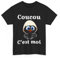 Tee Shirt Unisex Caliméro Homme/Femme Couleur Black, Taille L