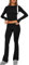 ROFUSSO Zweiteiler Damen Herbst Lounge Set Langärmeliges Oberteile und Yoga Schlaghose Trainingsanzug Freizeit Outfit Fitness Sportkleidung Set