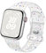 Epova Compatible con Correa Apple Watch 44mm 45mm 46mm 49mm para Mujeres y Hombres, Correa Deportiva de Plástico Suave y Transpirable para iWatch SE Series 10 9 8 7 6 5 4 3 Ultra, Transparente