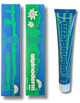 Alpinoderm nature Sonnencreme mit LSF 50, Bio-Edelweissextrakt, Parfümfrei, für Berg und Wasser