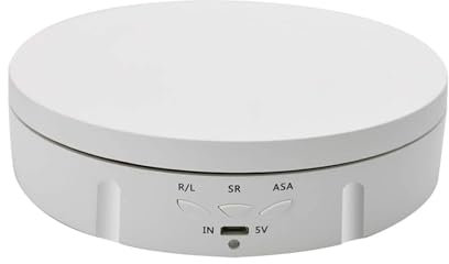 Professional Cake Decorating Turntable Motorized Rotating Display Stand 360° for Display Heavy Duty Product