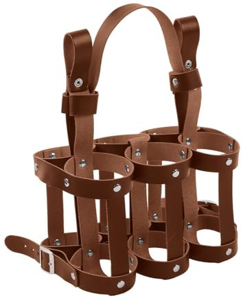 Ailan Porte-bouteille de vélo en cuir résistant, idéal pour boire facilement en extérieur lors de randonnées à vélo pique-niques. Accessoires pour cyclistes et randonneurs.