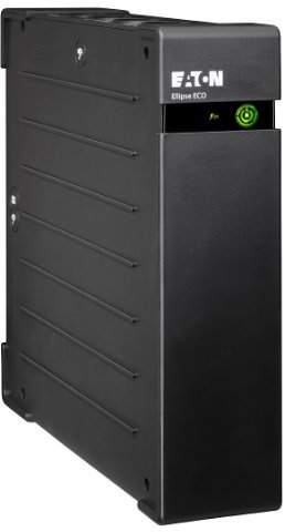 Eaton Onduleur Ellipse ECO 1200 USB FR - Off-line UPS - EL1200USBFR - Puissance 1200VA (8 prises FR, Parasurtenseur, Batterie) - UPS avec Interface USB (câble inclus) - Noir