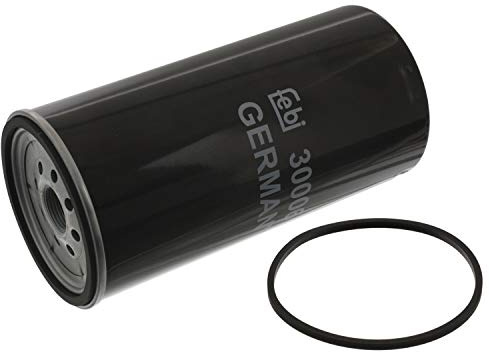 FEBI BILSTEIN 30006 Kraftstofffilter Screw-on Filter mit Dichtring Kompatibel mit SCANIA P,G,R,T - series 0004771702 0001442310 1780730
