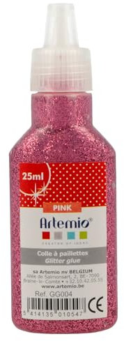 Artemio GG004 Colla Glitterata, Fucsia