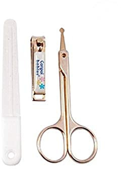 Canpol babies - Lot - Ciseaux pour Bébé + coupe ongles + lime a ongles