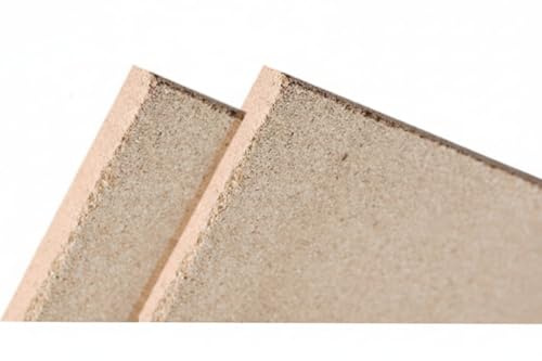 2x Vermiculite Brandschutzplatten | 400x600x20mm | Schamotte Ersatz