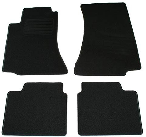 AD Tuning HG1985 Velours Fußmatten Set (4-teilig) Schwarz Passform Autoteppiche