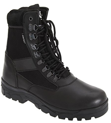 Grafters Sniper 8 Combat Boots Waterproof Leather Black Size 9 UK