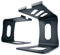 Soundrise PRO-9 Studio Monitor Speaker Stands, Black Pair, Heavy Duty Desktop, DJ and Sound Technician Reference Support, Front Surround Sound with Vibration Absorption, Original Design Made in USA