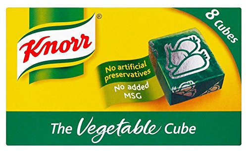 Knorr - Bouillon de légumes - 8 cubes - lot de 2 boîtes de 80 g