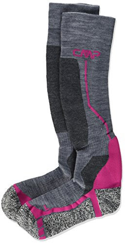 CMP Socken Ski Wolle Socken 3I49377, Argento Mel., 39/42, 3I49377