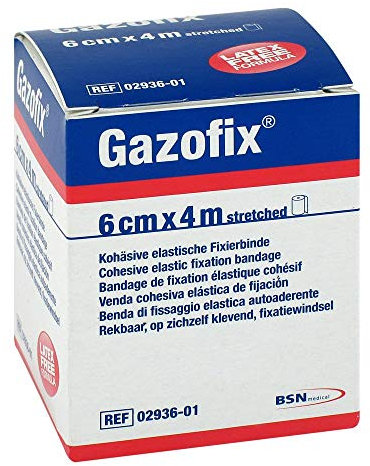 GAZOFIX Fixierbinde kohäsiv 6 cmx4 m 1 St
