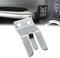 Marine Boat Edelstahl CB/Ham VHF 2-Wege Radio Mikrofon Clip Halter für RV Jet Yacht 2,5 cm x 1-7/8