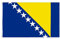 Stormflag Bosnien und Herzegowina 90x150cm BIH Flagge 3x5ft Polyester Pongee 90g mit Ösen mit Doppelnadel genäht.