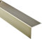 DQ-PP Winkelprofil | Profilmaße - 30mm x 30mm gebohrt inkl. Schrauben | Sahara | 100cm | Aluminium | 1m | Winkelleiste | Abschlussprofil | Treppenkantenprofil | Treppenabschluss
