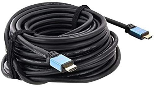 XCC HDIM Cable Ingeniería Cable HDMI 3/25 Metros 30 Metros 50 Metros 60 Metros de TV por Cable Ordenador retroproyector 4K (Color : 15m)