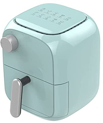 Friteuse à air, 2 QT, petit four compact sans huile, passe au lave-vaisselle, recettes exclusives, écran en verre trempé, panier antiadhésif, silencieux, convient pour 2 à 4 personnes lofty ambition