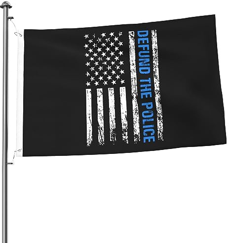 Premium Flagge Defund The Police Usa-Flagge Flagge Alle Jahreszeiten Parade Flag Lebendige Farbe Gartenfahne Für Hauswanddekoration, Halloween, Garten, 90X150Cm
