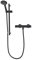 Triton Showers | Tian Bar Mixer Black | Thermostatic Shower Mixer Set | Black | Handheld Shower | Anti Scald Shower | Mixer Bar Kit | 5 Year Guarantee | 5 Spray Patterns