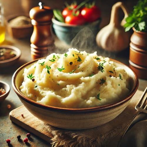 Instant Mashed potatoes Pots Halal Certified Mashed Potato Pot 40g | FabFinds Mug (24 Pack, Chicken)