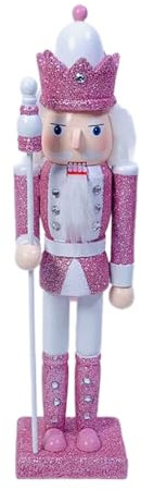 Zkydhbd Elegante Nussknacker Soldaten Statue Handgefertigt 30 cm Nussknacker Soldat Ornament Für Schlafzimmer Oder Büro