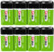 GutAlkaLi Batterien 9V Blockbatterie, 8 Stück, Longlife Power für Rauchmelder, Brand- & Feuermelder, Mikrofon 6lr61 6F22 PP3 MN1604