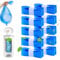 SupaWeiss 10Pack Nappy Bin Refill,Baby Scented Nappy Bags,Diaper Pail Refill Bag,Holds 2800 Newborn Diapers,Anti-Odor Antibacterial Nappy Disposal Bag Compatible With G-enie/A-ngelcare/T-ommee