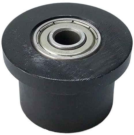 Rowing Machine Bearing Wheel, Rowing Roller Parts, Exercise Supply Replacment, Seat Cushion Moving Gadget, Easy to Install 0.8cm/0.31 inches Ideal for Garage Use