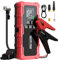 OGORI New Booster Batterie Voiture 6000A, Démarreur de Voiture(8.0L Diesel/10.0L Gaz) avec Gonfleur Pneus Voiture,12V Jump Starter avec Port de Charge USB,lumière LED,Pince Intelligente avec Écran