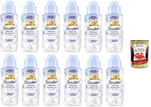 Italian Gourmet Profumo per Bucato Elixir Delicato Wäscheparfüm, 12 x 342ml