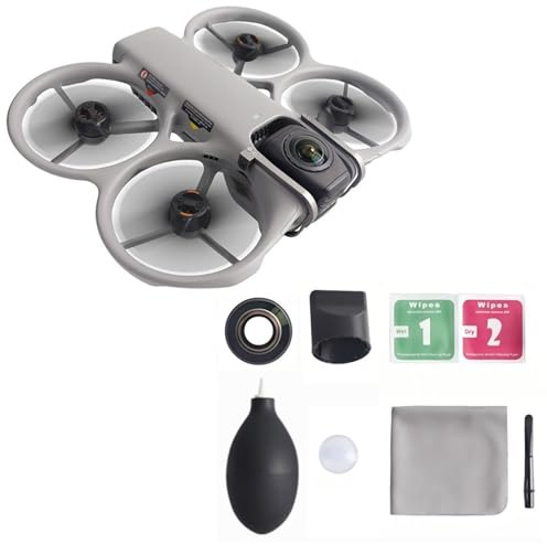 OURHZTB Replacement Lens Complete Kit for DJI Avata 360 Drone Camera Lens Repair Parts Accessories, HD Optical Glass Lenses with Removal and Cleaning Tools Kit