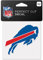 Wincraft NFL Buffalo Bills 63038011 Farbaufkleber, perfekt geschnitten, 10,2 x 10,2 cm, Schwarz