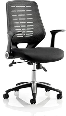 Dynamic OP000115 Relay Airmesh Task Operator Chair with Arms - Back