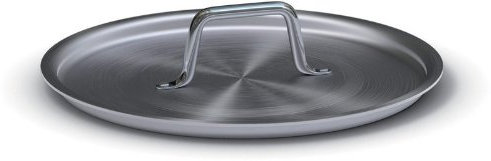 Ballarini Professionale Coperchio Piano, Alluminio, Grigio, 40 cm