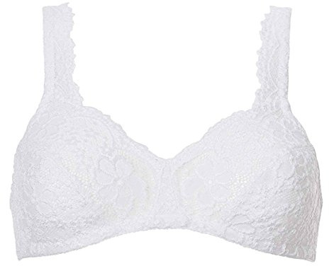 Nina von C. Millefleurs BH ohne Bügel Größe 75A, Farbe schwarz