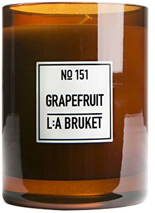 L:a Bruket No.151 Kerze ,Grapefruit, 1er Pack (1 x 260 g)