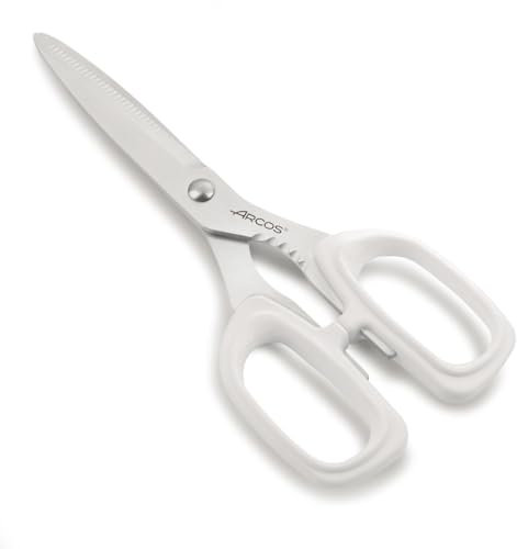 Arcos Tijeras de Cuisine Professionnelles, Acier Inoxydable 20 cm, Manche Résistant en Polypropylène, Usage Quotidien, Série Prochef