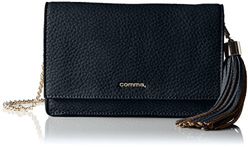 Comma (Shoes) Damen 83.608.94.8578 Schultertaschen , Blau (Night Blue 5976), 22x13x4 cm