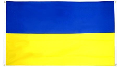 Flaggenfritze® Balkonflagge Ukraine